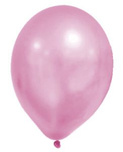 Metallic Pink Pastel léggömb, lufi 8 db-os