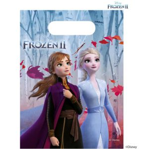 Disney Jégvarázs Leaf ajándéktasak, ajándékzacskó 6 db-os