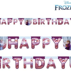 Disney Jégvarázs Leaf Happy Birthday felirat 200 cm