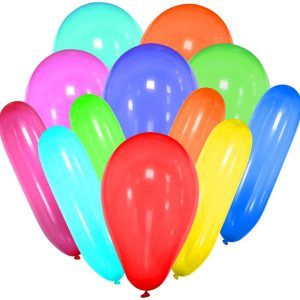 Színes Multicolor léggömb, lufi 30 db-os