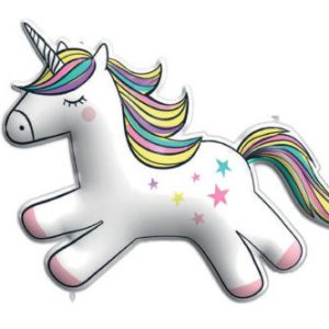 Unikornis Rainbow Colors fólia lufi 96 cm