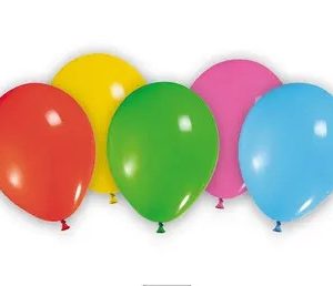 Színes Metallic Pastel léggömb, lufi 30 db-os