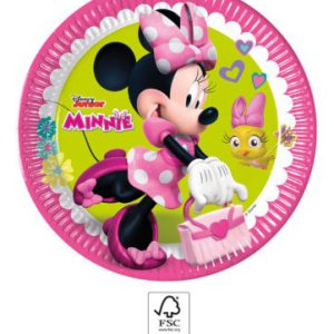 Disney Minnie Happy Helpers papírtányér 8 db-os 23 cm FSC