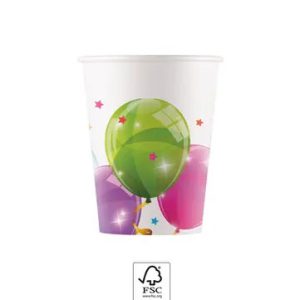 Lufis Sparkling papír pohár 8 db-os 200 ml FSC