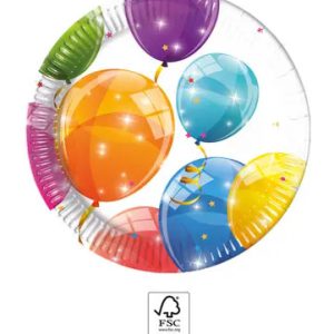 Lufis Sparkling papírtányér 8 db-os 20 cm FSC