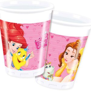 Disney Hercegnők Live Your Story műanyag pohár 8 db-os 200 ml