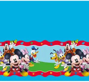 Disney Mickey Rock the House műanyag asztalterítő 120x180 cm