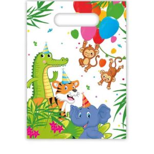 Dzsungel Balloons ajándéktasak, ajándékzacskó 6 db-os