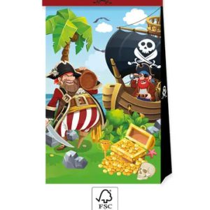 Kalóz Island papírzacskó 4 db-os FSC