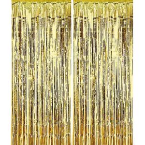 Arany Gold ajtónyílásba való függöny 2 m