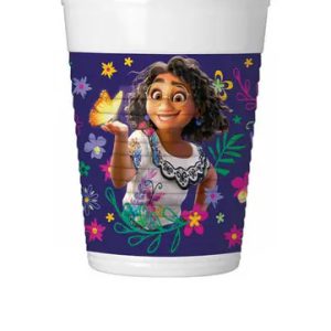 Disney Encanto Flower műanyag pohár 8 db-os 200 ml