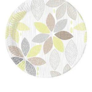 Lomb Foliage papírtányér 8 db-os 23 cm