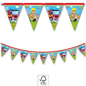 Tűzoltó Rescue zászlófüzér FSC 2,3 m