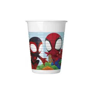 Pókember Spidey műanyag pohár 8 db-os 200 ml