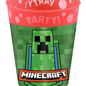 Minecraft Party micro prémium műanyag pohár 250 ml