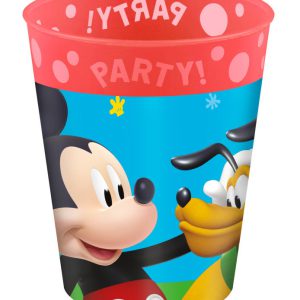 Disney Mickey Rock the House micro prémium műanyag pohár 250 ml
