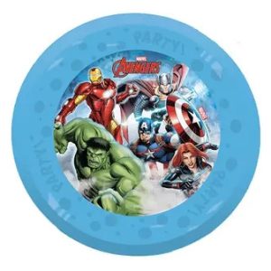 Bosszúállók Infinity Stones micro prémium műanyag lapostányér 4 db-os szett 21 cm