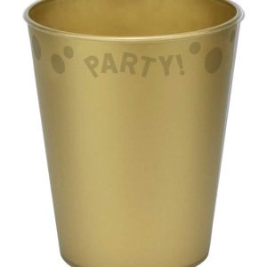 Gold, Arany micro prémium műanyag pohár 250 ml