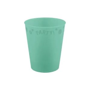 Zöld Pastel Mint micro prémium műanyag pohár 250 ml