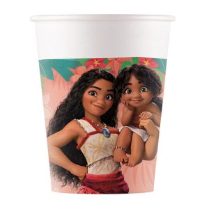 Disney Vaiana Sailing Spirit papír pohár 8 db-os 200 ml FSC