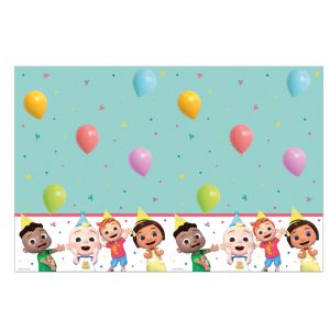CoComelon Birthday műanyag asztalterítő 120x180 cm