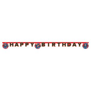 Superman Krypton Happy Birthday felirat 200 cm FSC