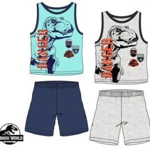 Jurassic World Danger gyerek rövid pizsama 3 - 8 év / 98 - 128 cm