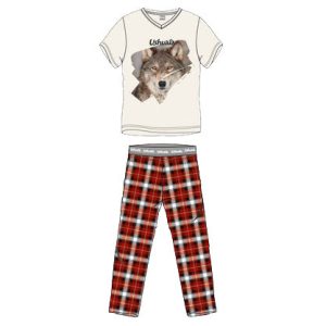 Ushuaia Farkas Wolf férfi pizsama S-XXL