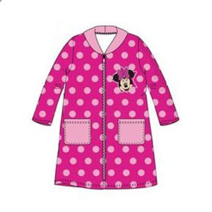 Disney Minnie Dots Pink gyerek köntös 3 - 8 év / 98 - 128 cm Díszdobozban