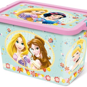 Disney Hercegnők Tea Party műanyag tároló doboz 7 L