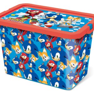 Sonic a sündisznó Friends műanyag tároló doboz 7 L