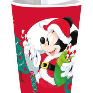 Disney Minnie and Mickey Karácsonyi műanyag pohár 260 ml