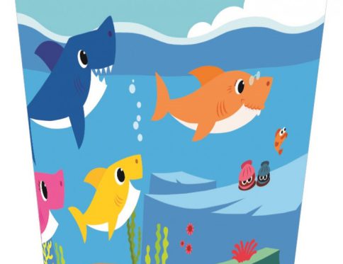 Baby Shark Splashy műanyag pohár 260 ml