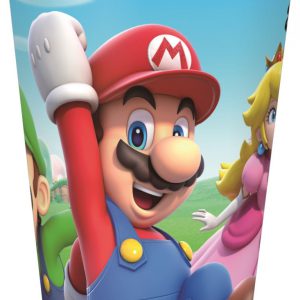 Super Mario Mushroom Kingdom műanyag pohár 260 ml