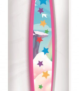 Unikornis Rainbow műanyag evőeszköz készlet - 2 darabos