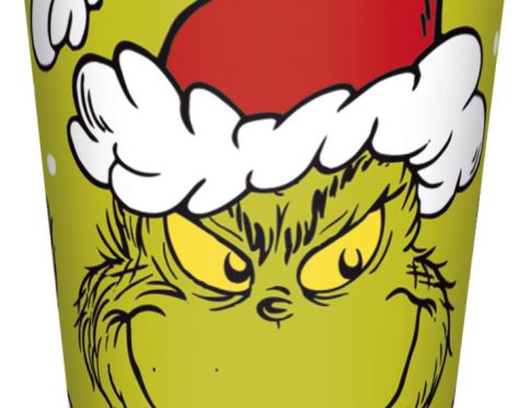 A Grincs Christmas Mischief műanyag pohár 260 ml