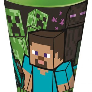 Minecraft Creeper pohár, műanyag 430 ml