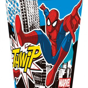 Pókember Streets műanyag pohár 260 ml