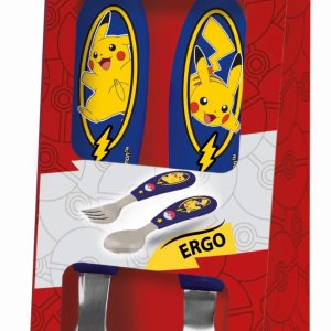 Pokémon Lightning fém ergo evőeszköz készlet - 2 darabos