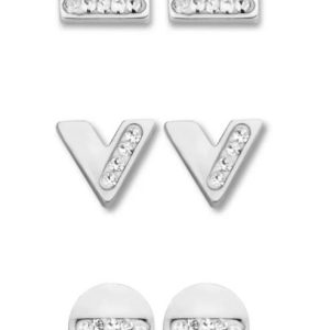 Victoria Ezüst színű fülbevaló szett